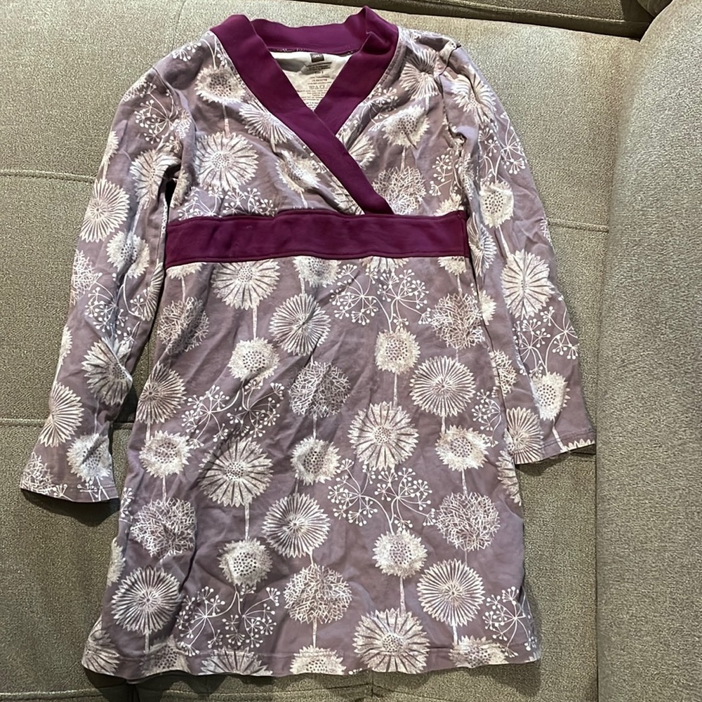 Tea Collection 6 cotton pattern dress purple